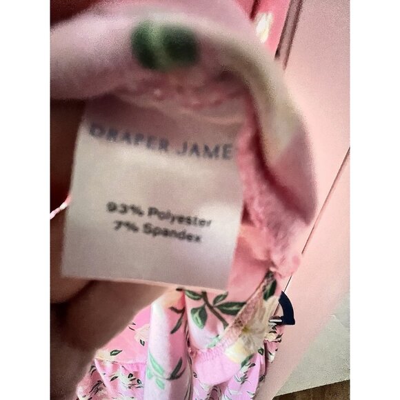 DRAPER JAMES Women's Sz M Pajama Set Pink MAGNOLIA Floral Soft Sleeveless - Picture 8 of 16